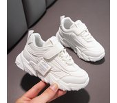 PU  sneakers for boys and girls, lightweight bo casual running tennis shoes, cute pink, fashiona