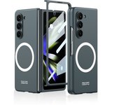 Matte Hard For Samsung Galaxy Z Fold 5 Case Pen Slot Hinge Protective Film Screen Cover