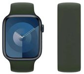 Silicone For Apple Watch Band 44mm 40mm 45mm 49mm 41 Elastic Belt bracelet iWatch series ultra SE 6 7 8 9 Strap