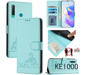 Para Huawei P SMART Honor 10i 20 20e Enjoy 9S Lite Plus 4G 2019 Solapa Ranura De Tarjeta De Crédito Antirrobo Billetera