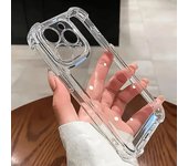 Cubierta de lujo transparente y resistente a golpes Ultra protectora de TPU transparente para Iphone 11/12/13/14/15/16 Pro Max