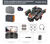 Dron profesional largo alcance de vuelo 8k HD V192 devolución doblar clítoris control remoto juguetes