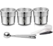 ICafilas Reusable Coffee Capsule Pod For illy X7.1 illy Y5 Mahine Stainless Steel Refillable Coffee Maker Filter