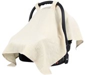 Portable Cotton Stroller Cover Gauze Sunshade Baby Safety Seat Cover Pram Cover Carriage Full Cover Baby Basket Cover Newborn