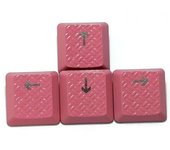 DIY Custom Keyboard Keys, 4 Uds, ABS Backlit GL Touch Switch Key, With Textured Anti Slip Cover, Suitable For G913 G915 G813