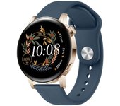 Applicable to 2, 42mm, 46mm GT Runner/GT3 watch silicone strap, Huawei Watch 3 Pro 20mm and 22mm strap