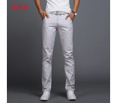 Casual pants men's cotton slim fit Chino fashion pants
