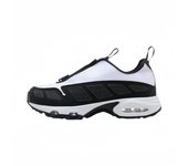 Zapatos con colchón de aire, cremalleras para hombres y mujeres, calcetines de un pedal, zapatillas deportivas informales ligeras con suela blanda que aumentan
