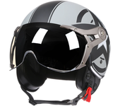 TT & COCASCOS DOT 3/4 para hombre y mujer, Cascos De Moto De cara abierta, Retro, Vintage, Chopper