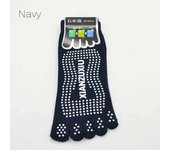 Men Pilates Wholesale Breathable Non-Slip Massage Yoga Cotton YOGA Sports Five-finger Socks 5 toe socks