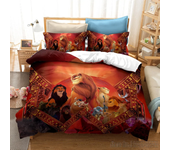 The Lion King Simba Love Child Duvet Cover Set HD Comforter Cover for Kids Bedding Sets Bedclothes Bedroom Decor