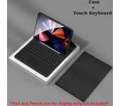 For iPad 10th 2022 Magnetic Case Bluetooth Wireless Spanish Keyboard Funda 10.9" Air 5 4 Smart Cover For iPad Pro 9.7 10.2 10.5