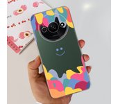 For Funda Xiaomi Redmi A3 Case 2024 Fashion Flower Transparent Silicone Soft TPU Phone Case For Xiomi Redmi A3 RedmiA3 4G Covers