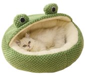 Nido Para Mascotas, Serie De Ranas Pequeñas, Nido Para Gatos, Nido Cálido Para Perros, Nido De Casa Para Otoño E Invierno