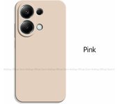 For Xiaomi Redmi Note 13 Pro 4G Case For Xiaomi Redmi Note 13 Pro 4G Cover Original TPU Shockproof Liquid Silicone Phone Cover