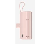 Mini Mobile Power 5000 mAh 5V2.1A with LED Digital Display Portable, Adaptable Type-c,Lighting