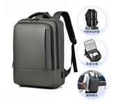 Mochila para hombres mochila de viaje de gran capacidad bolsa de computadora impermeable de 17,3 pulgadas para mujeres