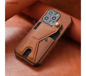 Funda con ranuras para tarjetas para Xiaomi POCO X6 Pro X 6 X5 Pro 5G M5s M4 M3 F5 F 5 Pro, funda con soporte de cuero de fibra