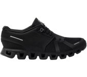Zapatillas Negras Cloud 5 Zapatillas negras deportivas de mujer Zapatillas de running de fondo grueso Zapatillas casual transpirables