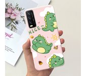 For Vivo Y20 V2029 Case Cute Astronaut Cartoon Soft Cover For Vivo Y20i Y20S Y20A Y20G Y11S Y12S VivoY20 Y 20i Shockproof Bumper