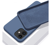 Funda de lujo de silicona líquida Original para Apple iPhone 11 12 13 14 Pro Max mini  funda a prueba de golpes