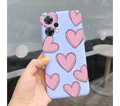 Dinosaur Phone Cover For Oneplus Nord CE 2 Lite 5G Couple Love Heart Back Case On Nord CE2 2Lite Shockproof Soft Bumper Coque
