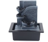 Home Office Fountain with LED Fountain Table Top Decoration Water Fountain