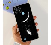 6.5" For Realme C21 Case Back Cover Transparent Soft TPU Phone Case For Realme C 21 Silicone Coque On RealmeC21 Painting Fundas