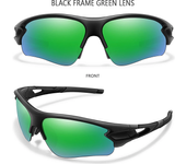 Gafas de sol cómodas para hombre y mujer, lentes de sol de marca a la moda para deportes al aire libre, pesca, ciclismo, correr y conducir