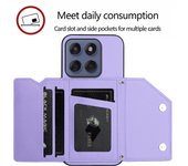 Wallet Case Card Holder For OPPO A5 A18 A38 A58 A78 A79 Reno 12 11 11F Find X8 Ultra X8S Realme 14 13 Pro Plus Neo 7X GT Neo 6 SE 6T Leather Shockproof Stand Phone Back Cover