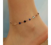 Qiming Little Star Beach Anklet For Women Foot Chain Summer Beach Jewelry Foot Anklets Jewelry
