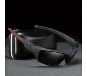 1pc Gafas Deportivas Polarizadas para Exteriores: Perfectas para Senderismo, Surf y Más - Gafas Decorativas para Hombres y Mujeres - Gran Regalo para Cumpleaños, Fiestas y Vacaciones - Montura Ancha (139mm+) - Lentes TAC, Montura de PC