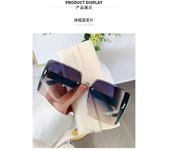 Nuevas y versátiles gafas de sol de montura grande, gafas de sol anti-ultravioleta para mujer, gafas polarizadas para conducir, marea de cara grande