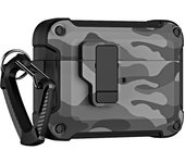 Security Lock Case For 2023 2022 Airpods Pro 2 Accessories Camouflage Case with Switch Headset Case Shockproof Cover For AirPods