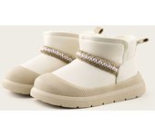 Botas de nieve nuevo niño engrosado grandes zapatos de algodón botas de niña