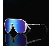 Nuevas gafas de sol de una pieza, gafas de sol deportivas al aire libre de montura grande, gafas de sol polarizadas coloridas para ciclismo