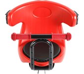 Bicycle Child Seat, Bicycle Kids child Front Baby Seat bike Carrier with Handrail & Pedal Max 30kg