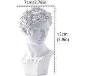 Resin Mold Statues Ornaments For Home Decoration Office Desk Accessories Bust Sculpture Statues Home Decor For Living Room David