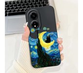 For Honor X5 Plus HonorX5 Phone Case Soft Matte Silicone Capa Huawei Honor X5Plus Funda Goothic Style Cartoon Flower Back Cover