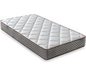 Colchon 90x190 Viscoelastica Dual: Caras Diferenciadas. Confort + Firmeza Media MemorySens. Higiénico y Transpirable. Individual Color Gris. Modelo Elixir Altura 14 cm