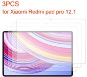 3PCS Glass film for Xiaomi Redmi Pad Pro 12.1 2024 12.1'' tablet tempered glass protective screen protector