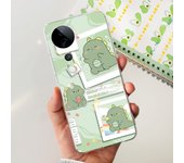 For Vivo S19 Pro V2362A Back Cover Soft Silicone Bumper For Vivo S19 V2364A Phone Case Clear Coque With Cartoon Pattern Capa Bag