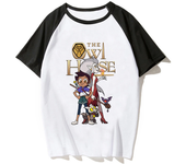 the Owl House t shirt tshirt male 2022 casual aesthetic vintage white t shirt top tees clothes couple clothes