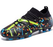 Botas de fútbol para Hombre, Mujer y Niño Zapatos de Futbol Multitacos Pisa Fuerte en el Campo
