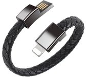 Bracelet USB Charging Cable Outdoor Portable Leather Mini Micro USB C Charger Data Cable For iPhone Samsung HUAWEI Xiaomi Redmi