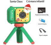 Cámara para niños que Captan Recuerdos de la infancia, filtros de Palo de Captura de fotos/vídeo, Diseño de Alce, Gift de Nav