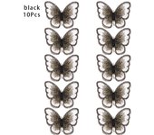 10Pcs Butterfly Edge Tassel Embroidery Ribbon Apparel Fabric Water Soluble Lace Lace Trim Sewing Accessories