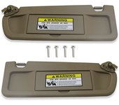 Car Accessories Both Side Sun Visor For Honda Civic 2006 2007 2008 2009 2010 2011 Visor Assembly Beige - Sun Visors