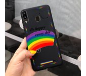 Luxury Stylish Phone Cover For Samsung Galaxy A20 A20s A20E Case Soft Matte Liquid Silicone Bumper On Samsung A20s A 20 Capas
