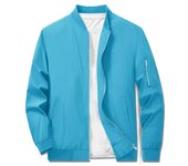 MAGCOMSEN Bomber Jacket for Men Casual Sportswear Lightweight Windbreaker Baseball Jacket with Zipper Pockets